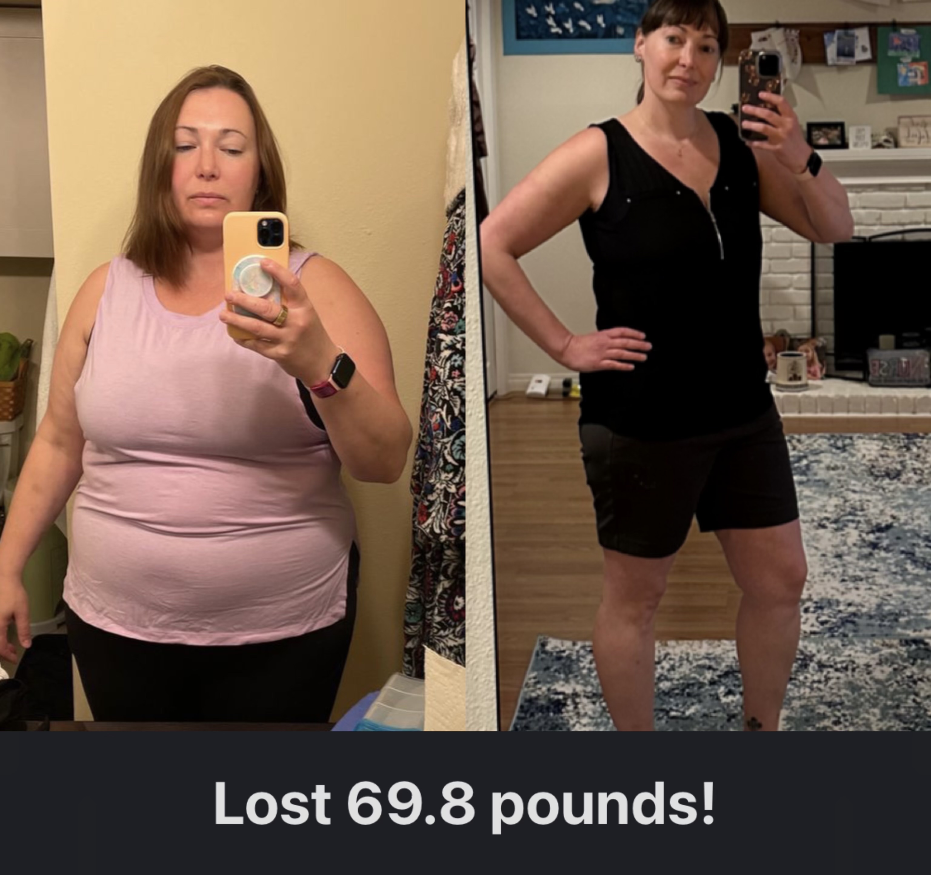 Client Lost 69.8 Pounds