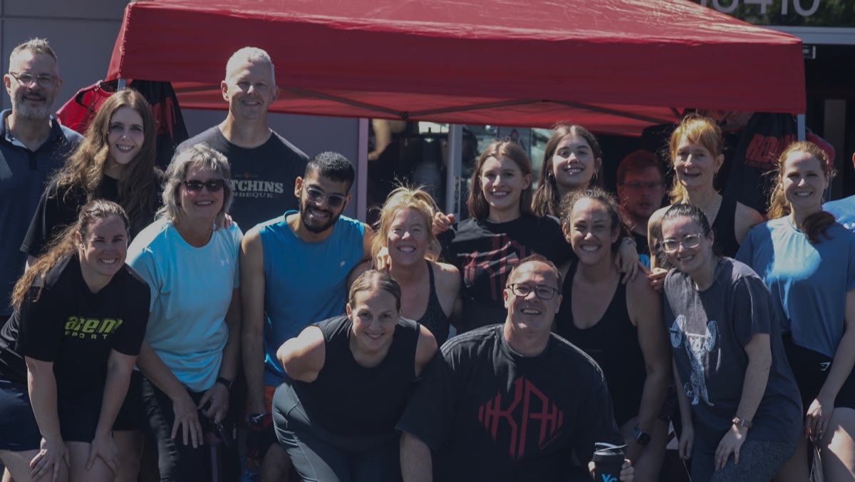 Members and staff gathered at the Renton 8-Week Challenge event